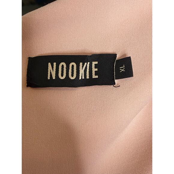 Nookie Neptune Gown Maxi Dress Train Gala Formal Party Guest Black Tie XL - Picture 15 of 15